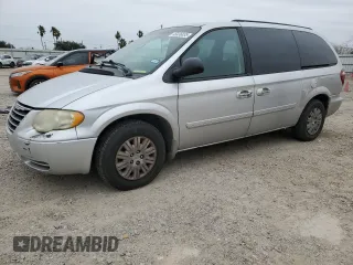 2007 Chrysler Town & Country LWB LX with VIN 2A4GP44R77R190299, listed as a Copart auction lot 46436835 with 198,245 mi miles and Salvage Title. Bid and sale history available at carsss.com. Image 1.