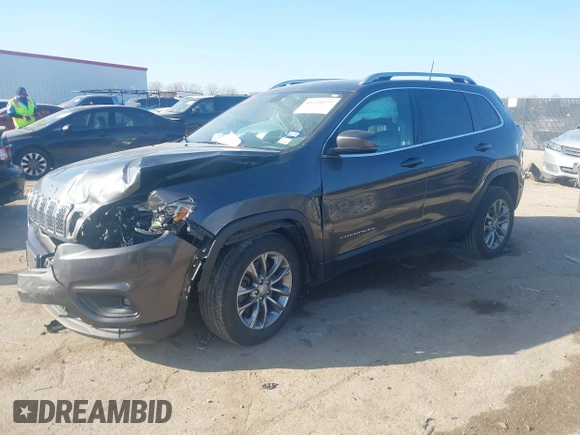 2020 Jeep Cherokee Latitude Plus with VIN 1C4PJLLB1LD623909, listed as a IAAI auction lot 41233277 with 134,889 mi miles. Bid and sale history available at carsss.com. Image 16.