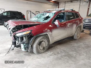 2015 Jeep Cherokee Limited z VIN 1C4PJMDB1FW651268, wystawiony jako IAAI lot #42226223 z przebiegiem 181 631 mil mil oraz . Historia ofert i sprzedaży dostępna na DreamBid. Obrazek 2.