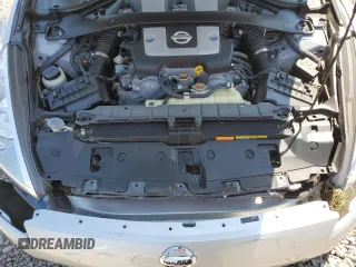 2012 Nissan 370Z Touring with VIN JN1AZ4FH3CM370910, listed as a Copart auction lot 65940005 with 23,009 mi miles and Salvage title. Bid and sale history available at DreamBid. Image 11.