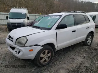 2006 Hyundai Tucson GL with VIN KM8JM12B86U441353, listed as a Copart auction lot 42886664 with 110,495 mi miles and Salvage Title. Bid and sale history available at carsss.com. Image 1.