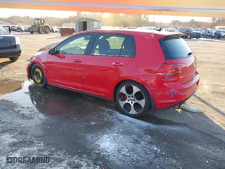 2016 Volkswagen Golf GTI S with VIN 3VW5T7AU9GM013535, listed as a IAAI auction lot 41331181 with 138,236 mi miles. Bid and sale history available at carsss.com. Image 3.