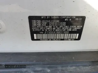 2022 Subaru WRX GT with VIN JF1VBAU63N8017488, listed as a Copart auction lot 47215795 with 24,376 mi miles and Salvage title. Bid and sale history available at DreamBid. Image 14.