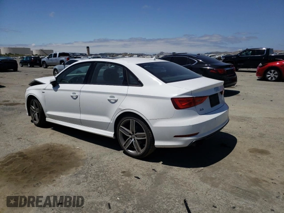 2016 Audi A3 1.8T Premium with VIN WAUA7GFF2G1048556, listed as a Copart auction lot 53623613 with 57,662 mi miles. Bid and sale history available at carsss.com. Image 2.