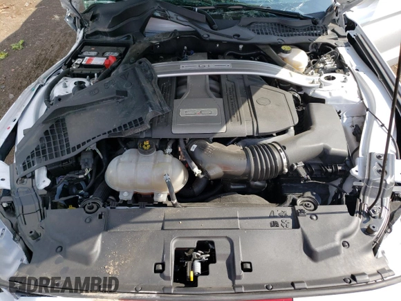 2019 Ford Mustang GT with VIN 1FA6P8CF4K5132002, listed as a Copart auction lot 58768795 with 9,615 mi miles and Salvage title. Bid and sale history available at DreamBid. Image 11.