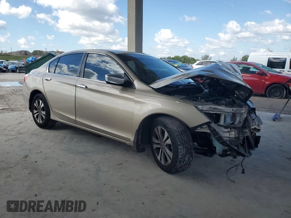 2014 Honda Accord LX z VIN 1HGCR2F36EA196402, wystawiony jako Copart lot #50385025 z przebiegiem 149 933 mil mil oraz Szkoda całkowita • Salvage title. Historia ofert i sprzedaży dostępna na DreamBid. Obrazek 4.