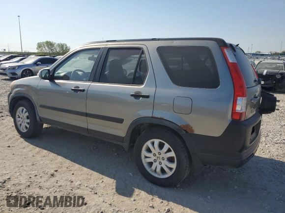 2006 Honda CR-V EX with VIN JHLRD78896C041512, listed as a Copart auction lot 51493205 with Not Provided miles and Salvage Title. Bid and sale history available at carsss.com. Image 2.