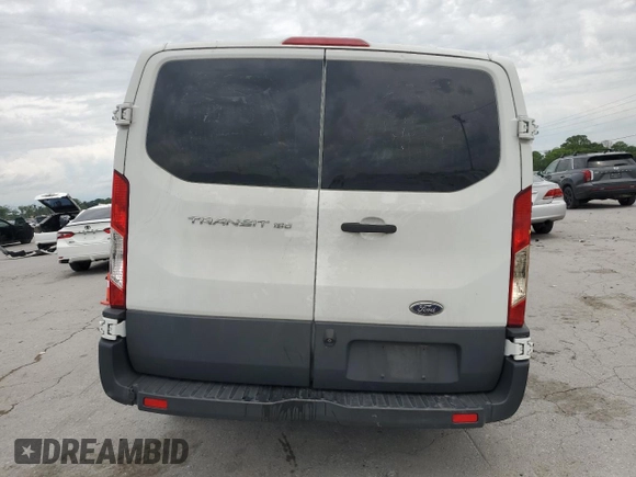 2025 Ford Transit Cargo with VIN 1FTYE1YM5GKA40221, listed as a Copart auction lot 59695205 with 229,116 mi miles and Salvage title. Bid and sale history available at DreamBid. Image 6.