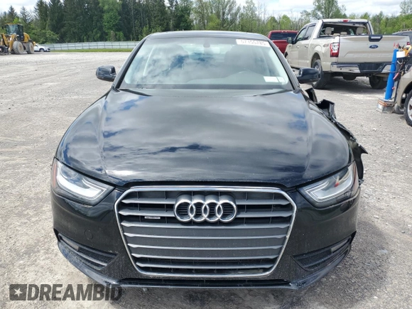 2013 Audi A4 Premium with VIN WAUBFAFL6DN024923, listed as a Copart auction lot 58710445 with 113,299 mi miles and Non repairable. Bid and sale history available at DreamBid. Image 5.