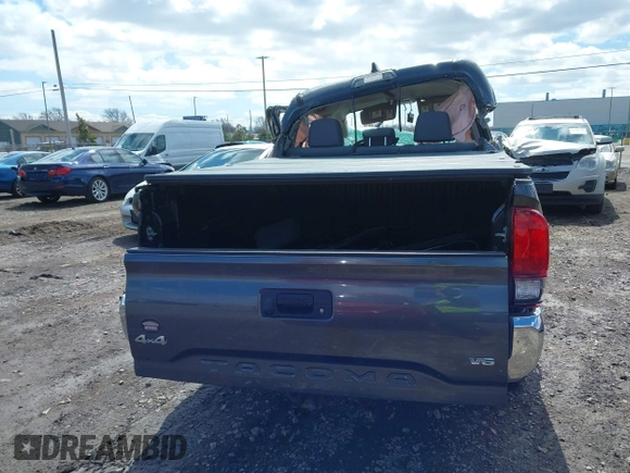 2020 Toyota Tacoma SR5 with VIN 3TMCZ5AN8LM322350, listed as a IAAI auction lot 41981112 with 22,483 mi miles and . Bid and sale history available at DreamBid. Image 16.