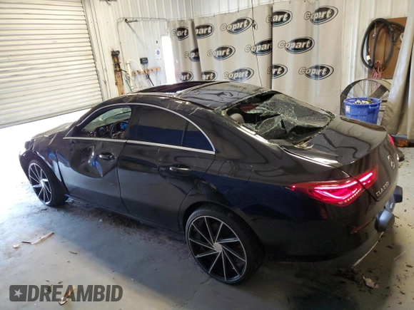 2020 Mercedes-Benz CLA 250 with VIN WDD5J4HB2LN035359, listed as a Copart auction lot 66769233 with 60,323 mi miles and . Bid and sale history available at DreamBid. Image 2.
