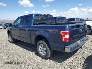 2018 Ford F-150 XL with VIN 1FTEW1E53JKE15690, listed as a Copart auction lot 54586685 with 165,730 mi miles and Clean title. Bid and sale history available at DreamBid. Image 2.