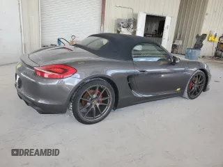 2013 Porsche Boxster S с VIN WP0CB2A89DS133583, выставлен на аукционе Copart как лот 54872935 с пробегом Не указан миль и Списание • Salvage title. История ставок и продаж доступна на DreamBid. Изображение 3.