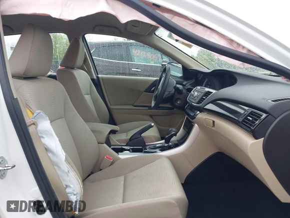 2017 Honda Accord Sedan LX with VIN 1HGCR2F38HA293427, listed as a IAAI auction lot 42109593 with 80,370 mi miles. Bid and sale history available at carsss.com. Image 5.