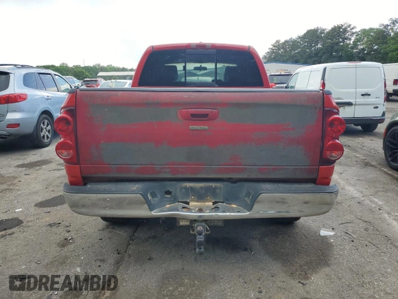 2008 Dodge Ram 1500 SLT with VIN 1D7HA18N08S632184, listed as a Copart auction lot 54245385 with 275,931 mi miles and Clean Title. Bid and sale history available at carsss.com. Image 6.