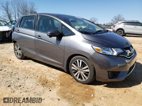 2015 Honda Fit EX-L with VIN 3HGGK5H84FM778647, listed as a Copart auction lot 48582815 with 140,449 mi miles and Salvage Title. Bid and sale history available at carsss.com. Image 4.
