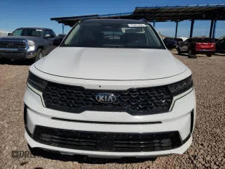 2021 Kia Sorento SX Prestige X-Line with VIN 5XYRKDLF2MG016354, listed as a Copart auction lot 77501394 with 95,352 mi miles and Salvage Title. Bid and sale history available at carsss.com. Image 5.