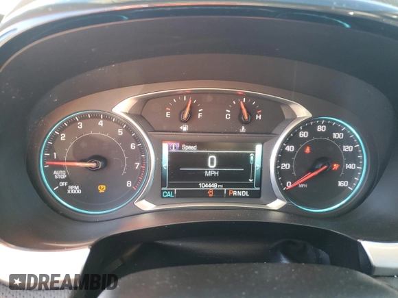 2019 Chevrolet Traverse Premier with VIN 1GNERKKW5KJ290698, listed as a Copart auction lot 88044555 with 104,449 mi miles and Salvage Title. Bid and sale history available at carsss.com. Image 9.