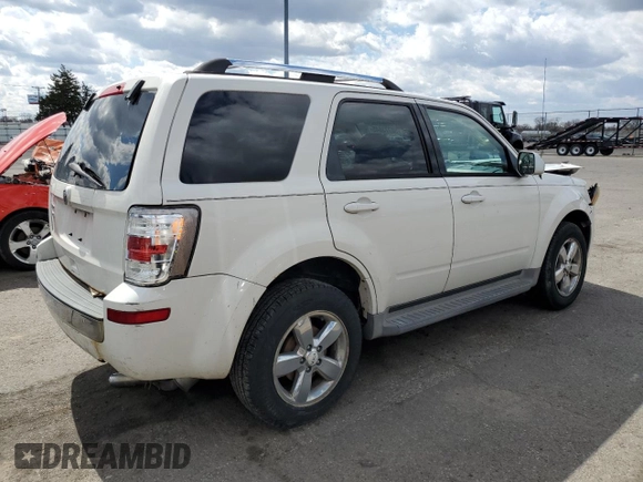 2010 Mercury Mariner Premier z VIN 4M2CN9H72AKJ27868, wystawiony jako Copart lot #50773845 z przebiegiem 181 181 mil mil oraz Szkoda całkowita • Salvage title. Historia ofert i sprzedaży dostępna na DreamBid. Obrazek 3.