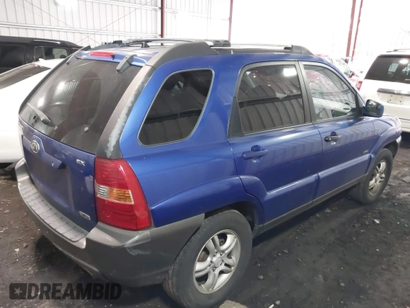 2005 Kia Sportage LX with VIN KNDJE723757109849, listed as a IAAI auction lot 41505516 with 243,556 mi miles and . Bid and sale history available at carsss.com. Image 4.