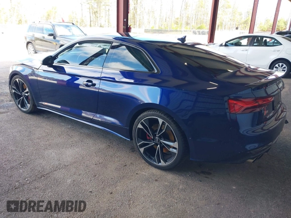 2020 Audi S5 Prestige with VIN WAUR4AF5XLA017646, listed as a IAAI auction lot 41898552 with 66,218 mi miles and . Bid and sale history available at DreamBid. Image 3.