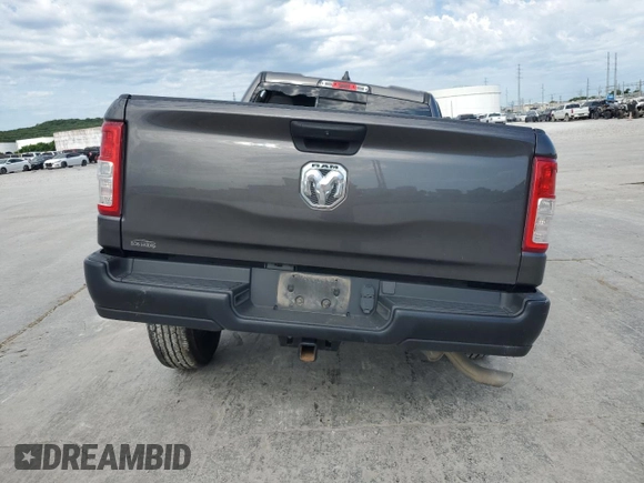 2020 Ram 1500 Tradesman with VIN 1C6RRECT3LN179620, listed as a Copart auction lot 58018845 with 52,379 mi miles and Salvage title. Bid and sale history available at DreamBid. Image 6.