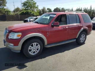2010 Ford Explorer Eddie Bauer with VIN 1FMEU7EE3AUA72002, listed as a Copart auction lot 58160635 with 174,486 mi miles and Salvage title. Bid and sale history available at DreamBid. Image 1.