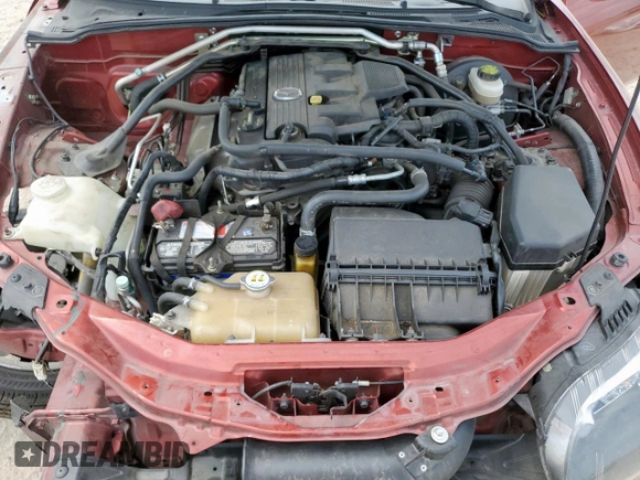 2008 Mazda MX-5 Miata Grand Touring z VIN JM1NC26F180144365, wystawiony jako Copart lot #58216365 z przebiegiem 56 990 mil mil oraz Szkoda całkowita • Salvage title. Historia ofert i sprzedaży dostępna na DreamBid. Obrazek 11.