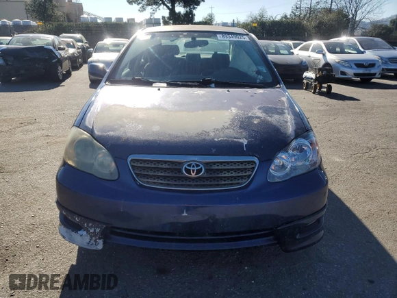 2007 Toyota Corolla CE with VIN 1NXBR30E27Z923820, listed as a Copart auction lot 89349025 with 299,999 mi miles and Salvage Title. Bid and sale history available at DreamBid. Image 5.