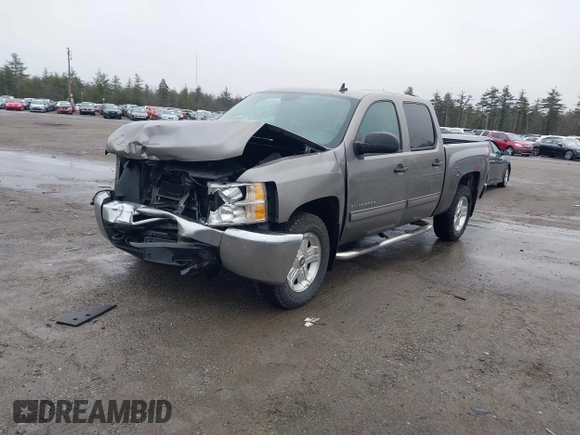 2013 Chevrolet Silverado 1500 LT with VIN 3GCPKSE75DG275651, listed as a IAAI auction lot 41805883 with 142,729 mi miles. Bid and sale history available at carsss.com. Image 2.