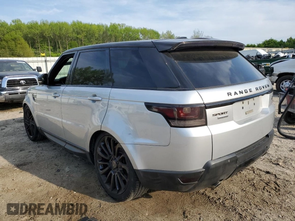2015 Land Rover Range Rover Sport Supercharged with VIN SALWR2TFXFA511691, listed as a Copart auction lot 52958735 with 148,859 mi miles and Clean title. Bid and sale history available at DreamBid. Image 2.