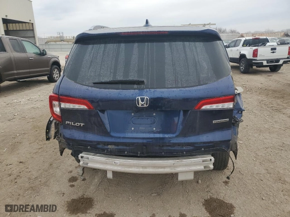 2020 Honda Pilot Touring 8-Passenger with VIN 5FNYF5H91LB023181, listed as a Copart auction lot 83487054 with 41,339 mi miles and Salvage Title. Bid and sale history available at carsss.com. Image 6.