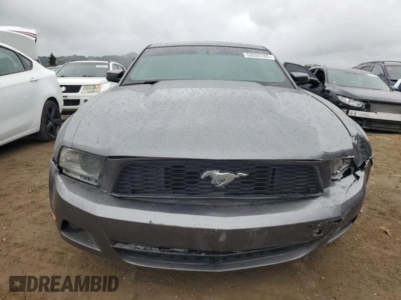 2010 Ford Mustang V6 with VIN 1ZVBP8AN1A5165506, listed as a Copart auction lot 53522765 with 132,089 mi miles and Salvage Title. Bid and sale history available at DreamBid. Image 5.