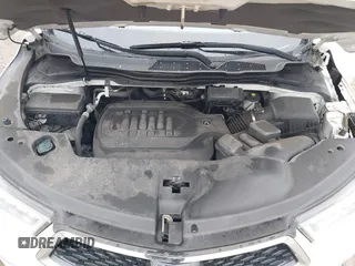 2017 Acura MDX with VIN 5FRYD4H39HB024919, listed as a IAAI auction lot 41785118 with 90,573 mi miles. Bid and sale history available at carsss.com. Image 10.