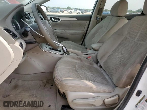 2014 Nissan Sentra SV with VIN 3N1AB7AP9EL637503, listed as a Copart auction lot 57509545 with 137,003 mi miles and Clean title. Bid and sale history available at DreamBid. Image 7.