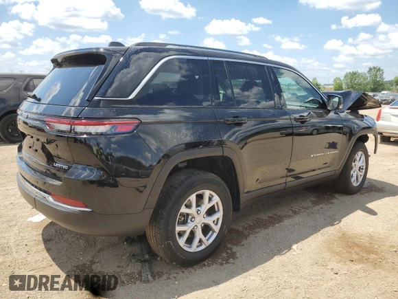 2022 Jeep Grand Cherokee Limited with VIN 1C4RJHBG3N8521574, listed as a Copart auction lot 63047765 with 26,959 mi miles and Salvage title. Bid and sale history available at DreamBid. Image 3.
