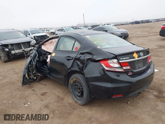 2014 Honda Civic LX z VIN 19XFB2F55EE228884, wystawiony jako IAAI lot #41411520 z przebiegiem Nie podano mil oraz . Historia ofert i sprzedaży dostępna na DreamBid. Obrazek 3.
