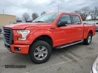 2017 Ford F-150 XL with VIN 1FTFW1EG6HKD13493, listed as a Copart auction lot 50326155 with 82,246 mi miles and Salvage Title. Bid and sale history available at carsss.com. Image 1.
