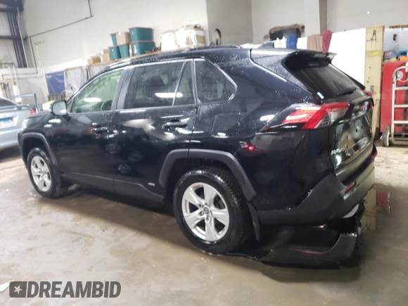 2019 Toyota RAV4 Hybrid XLE with VIN JTMRWRFV7KD006581, listed as a Copart auction lot 48137945 with 73,105 mi miles and Salvage Title. Bid and sale history available at carsss.com. Image 2.