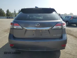 2014 Lexus RX 350 with VIN JTJZK1BA4E2012755, listed as a Copart auction lot 60565395 with 41,614 mi miles and Salvage title. Bid and sale history available at DreamBid. Image 6.