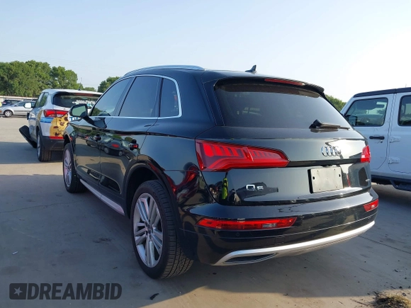 2020 Audi Q5 Premium Plus with VIN WA1BNAFY0L2004064, listed as a IAAI auction lot 42087116 with 64,432 mi miles and . Bid and sale history available at DreamBid. Image 3.