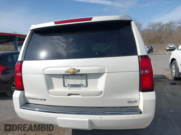 2015 Chevrolet Suburban LTZ with VIN 1GNSCKKC2FR741040, listed as a IAAI auction lot 41709574 with 87,795 mi miles and . Bid and sale history available at DreamBid. Image 16.