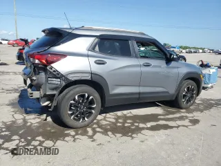 2022 Chevrolet TrailBlazer LT with VIN KL79MPSL0NB059070, listed as a Copart auction lot 54239525 with 41,755 mi miles and Salvage Title. Bid and sale history available at DreamBid. Image 3.