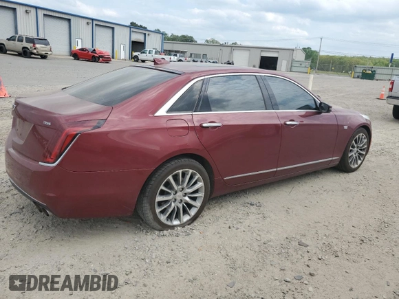2017 Cadillac CT6 Luxury AWD with VIN 1G6KD5RS3HU137360, listed as a Copart auction lot 53444425 with 123,131 mi miles and Salvage title. Bid and sale history available at DreamBid. Image 3.