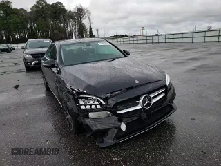 2020 Mercedes-Benz C with VIN WDDWF8DB2LR527871, listed as a Copart auction lot 47757005 with 71,253 mi miles and Salvage Title. Bid and sale history available at carsss.com. Image 11.