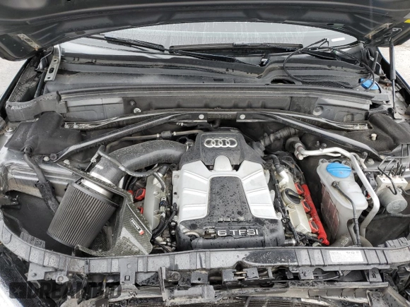 2014 Audi SQ5 Premium Plus with VIN WA1CGAFPXEA013059, listed as a Copart auction lot 50231194 with 105,227 mi miles and Salvage Title. Bid and sale history available at carsss.com. Image 12.