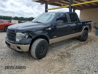 2013 Ford F-150 XL with VIN 1FTFW1ET5DKG08690, listed as a Copart auction lot 57869535 with 179,102 mi miles and Salvage title. Bid and sale history available at DreamBid. Image 1.