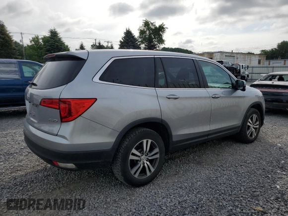 2018 Honda Pilot EX-L with VIN 5FNYF6H53JB055338, listed as a Copart auction lot 64315925 with 81,484 mi miles and Salvage title. Bid and sale history available at DreamBid. Image 3.