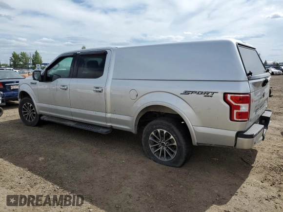2018 Ford F-150 XL with VIN 1FTFW1E58JFD90511, listed as a Copart auction lot 60147855 with 330,195 mi miles and Clean title. Bid and sale history available at DreamBid. Image 2.