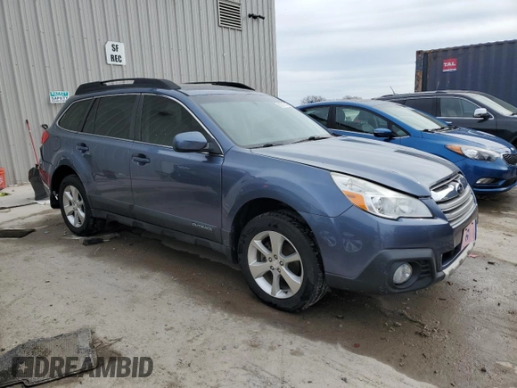 2014 Subaru Outback Limited with VIN 4S4BRBMC5E3270874, listed as a Copart auction lot 52716145 with 119,963 mi miles and Salvage Title. Bid and sale history available at DreamBid. Image 4.